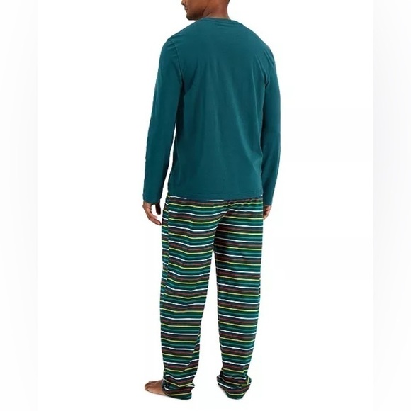 FAMILY PAJAMAS Matching Men's Merry Jingle Mix It Family Pajama Set, New S - Picture 3 of 12